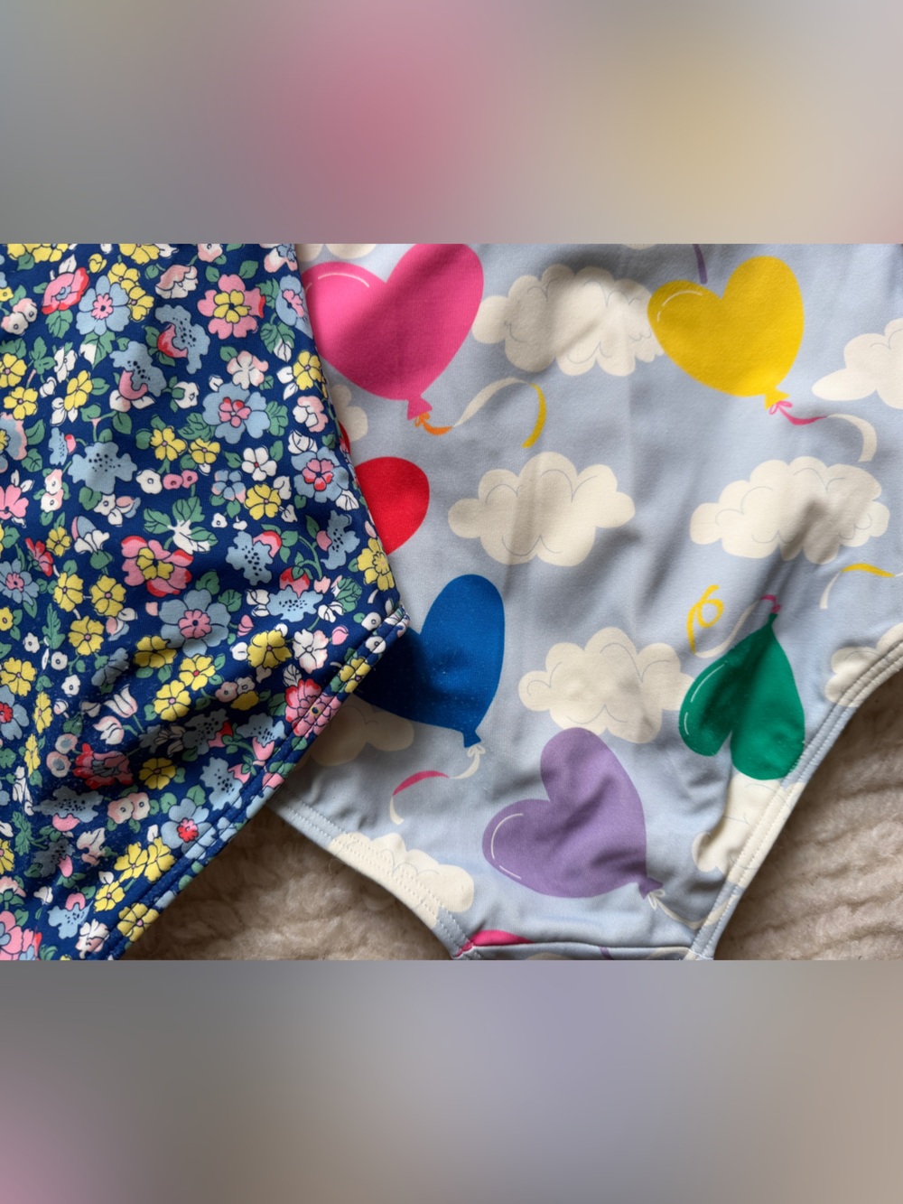 Boden Girls Short-sleeved Swimsuit 7-8Y - Picture 6 of 7